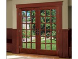 wood sliding glass patio doors